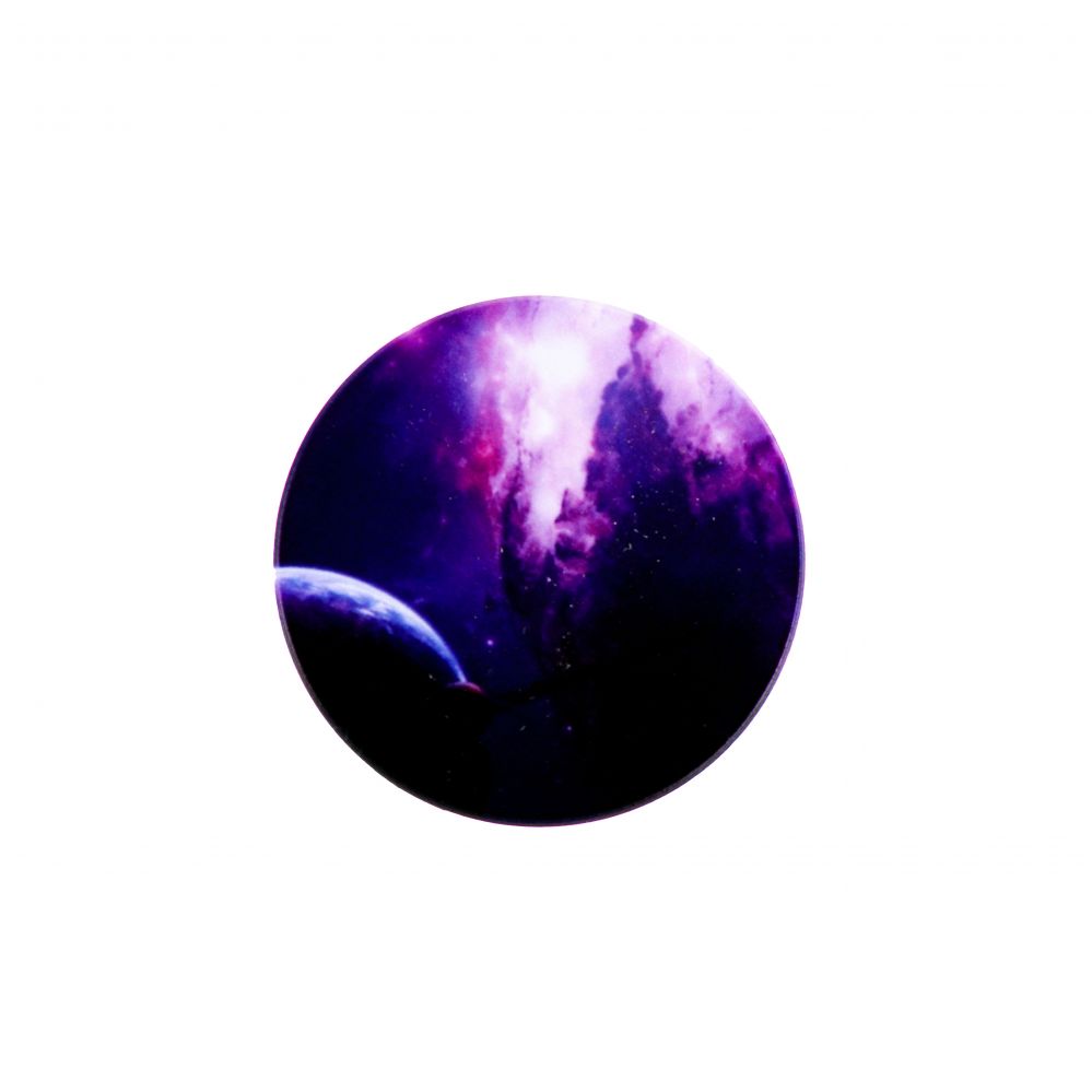 Universaalne telefonihoidja (Popsocket) iLike  Universal Pop Holder Cosmos Purple