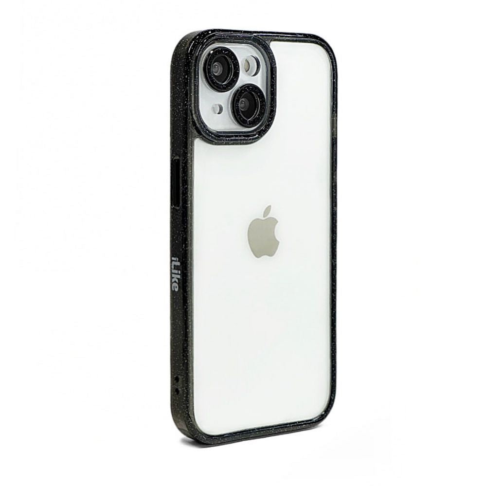 Чехол на заднюю панель iLike Apple iPhone 15 Pro Max STARS LENS ACRYLIC COVER Black