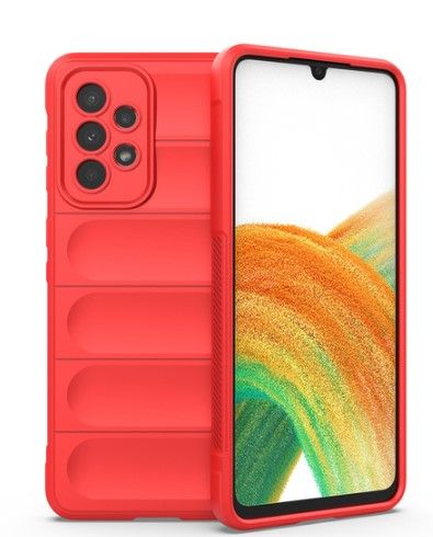 Tagakaaned iLike Samsung Galaxy A33 5G Shield Case Red