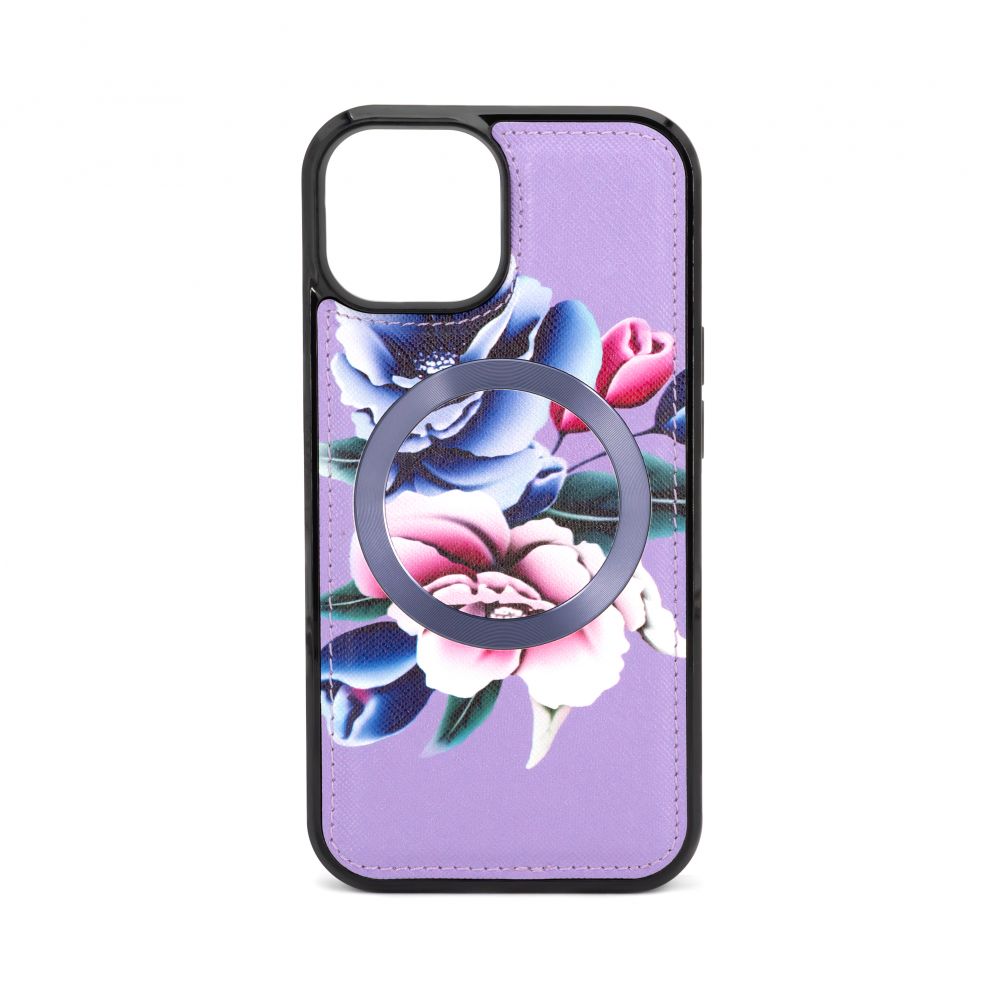 Tagakaaned Evelatus Apple iPhone 15 Wallet  and Slim Cover Case Purple