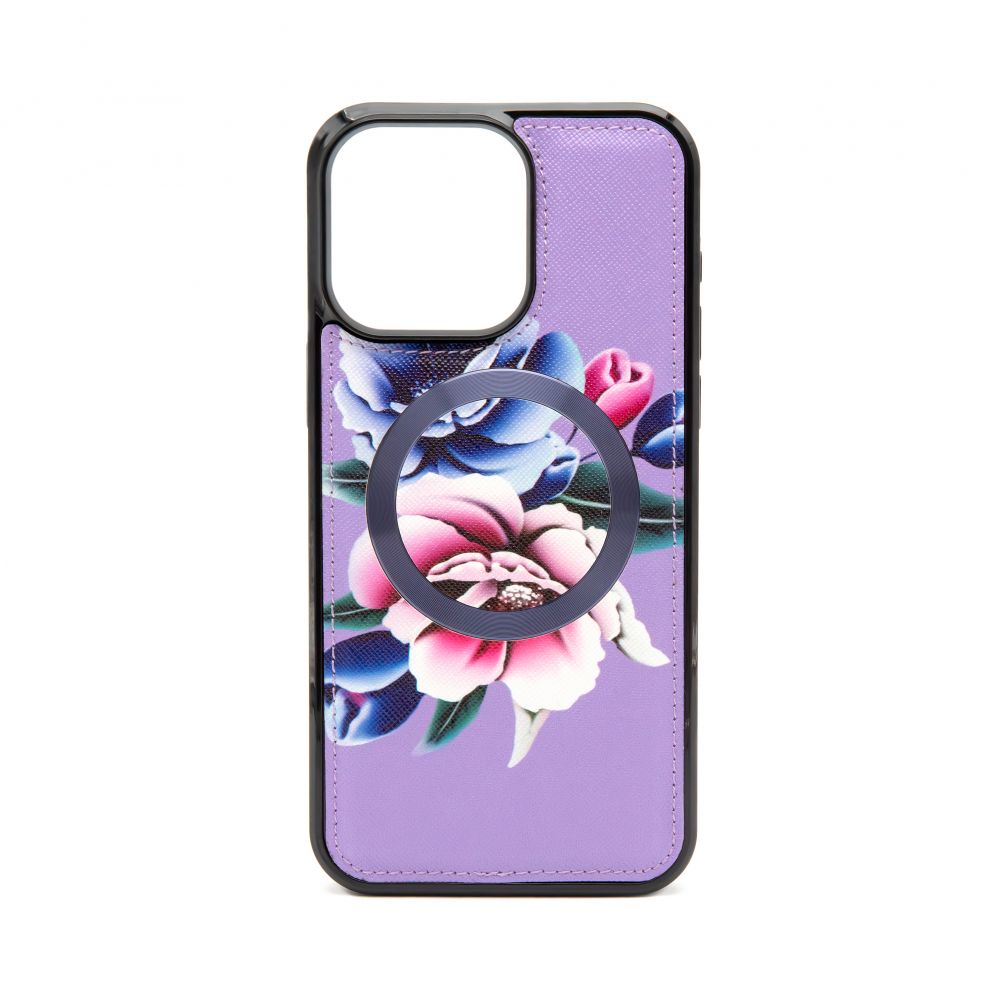 Tagakaaned Evelatus Apple iPhone 15 Pro Wallet  and Slim Cover Case Purple