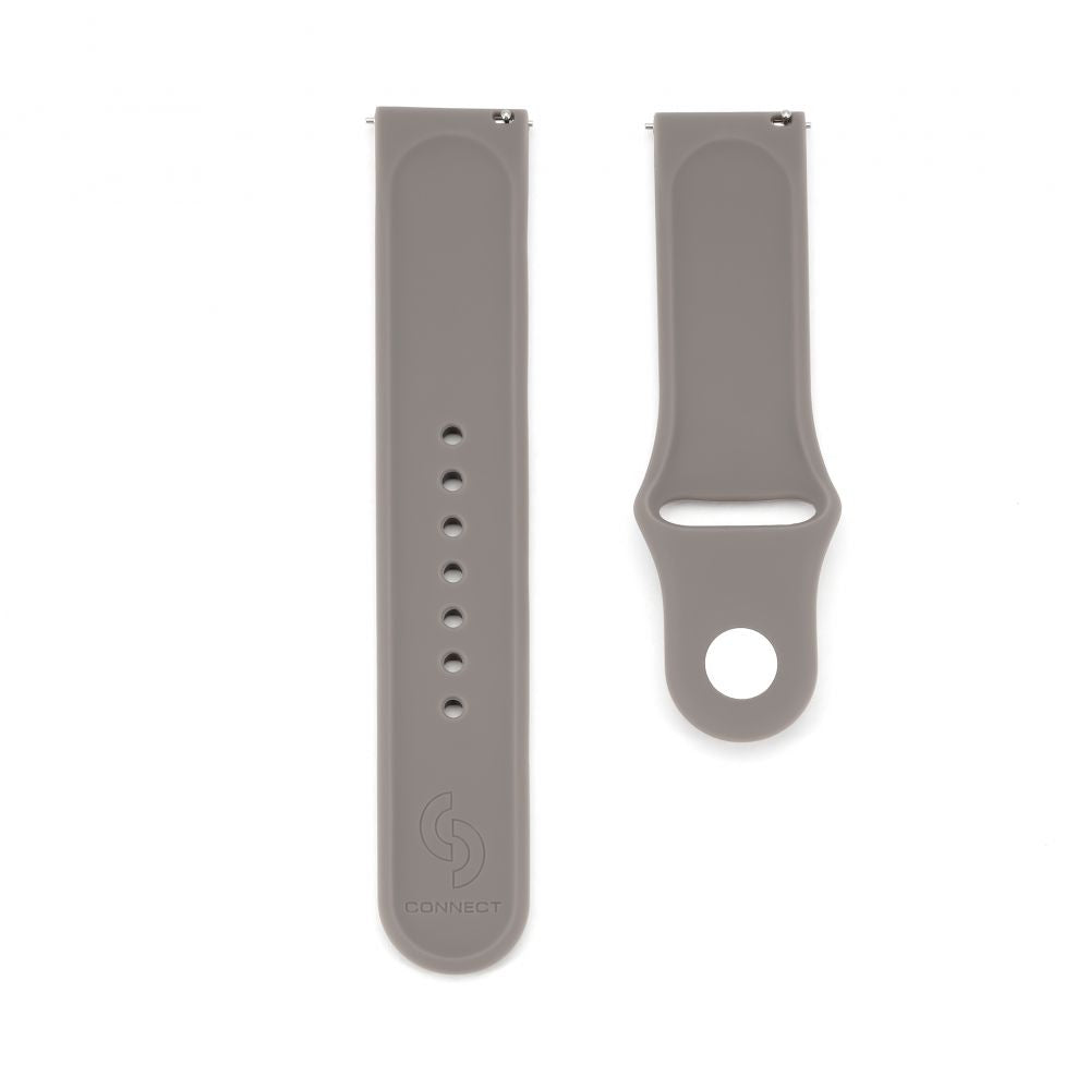 Ремешок Connect  20mm Silicone Loop Watch Strap (S/M 110mm) Gray