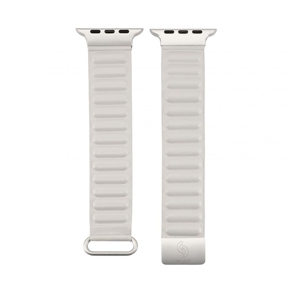 Strap Connect  Watch 42/44/45mm cortical back buckle magnetic suction Watch Straps Starlight