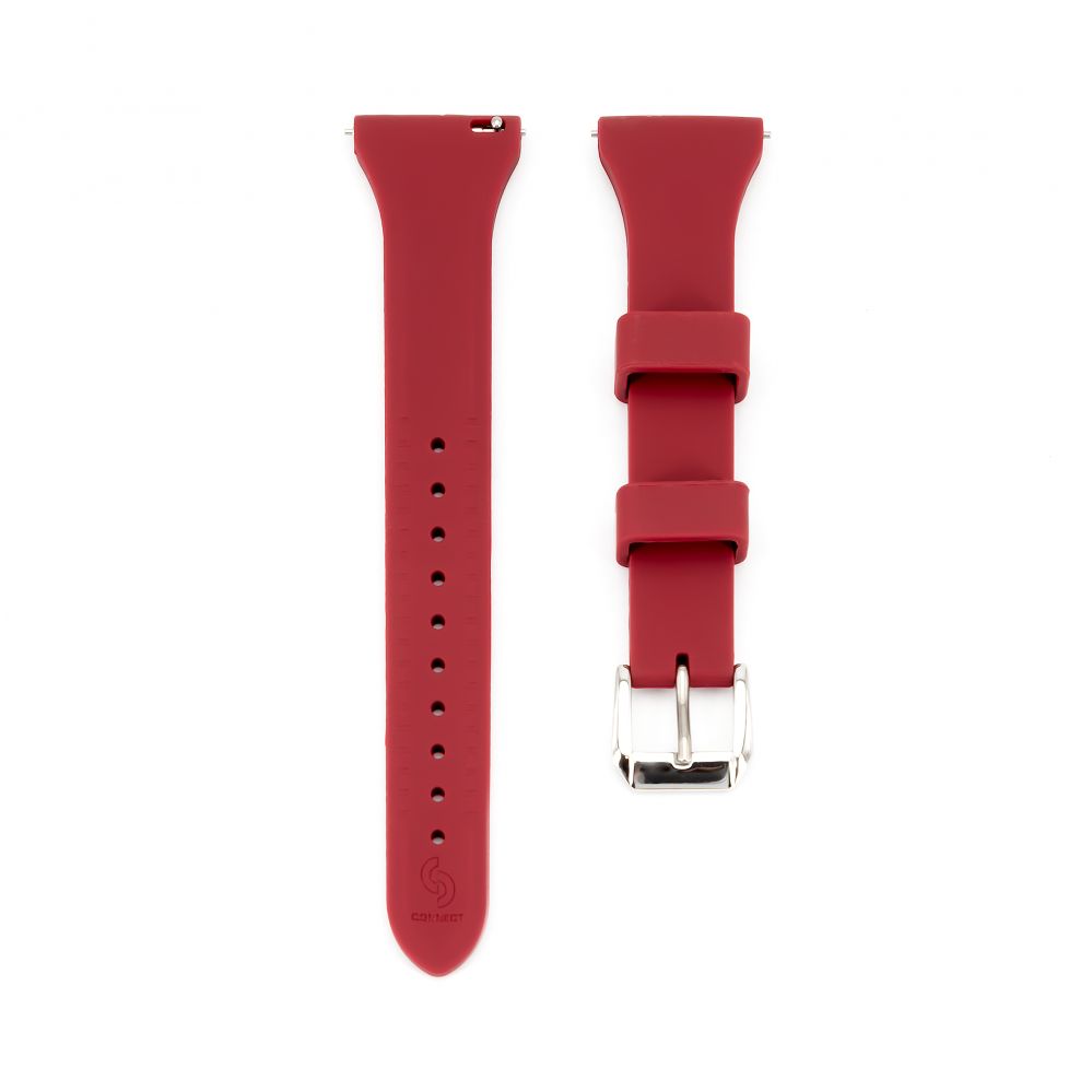 Ремешок Connect  22mm T-buckle Silicone Loop Watch Strap (130mm M/L) Plum