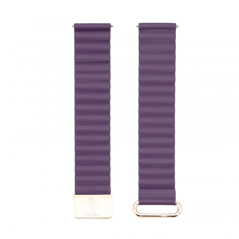 Ремешок Connect  22mm Cortical back buckle magnetic suction Watch Straps (130mm M/L) Crimson Cherry