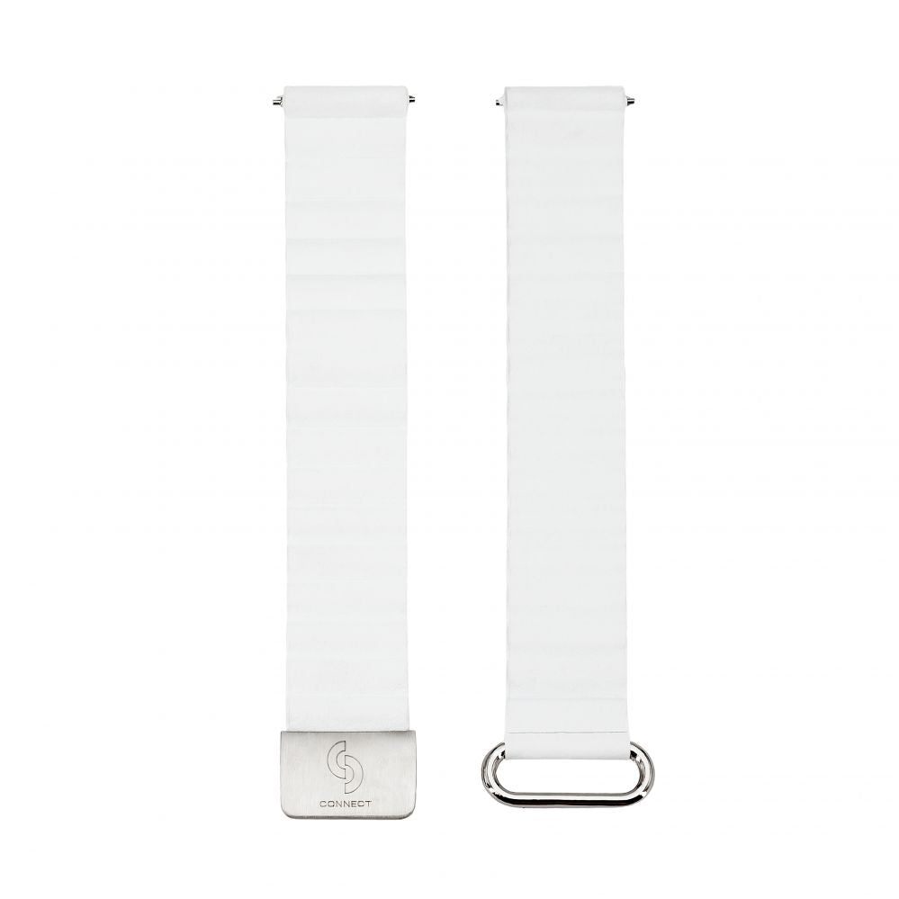 Rihm Connect  22mm Cortical back buckle magnetic suction Watch Straps (130mm M/L) White