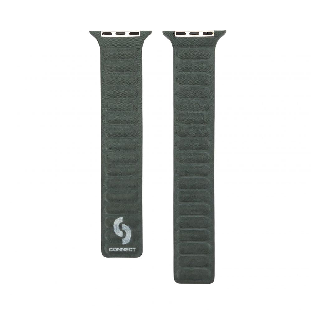 Ремешок Connect  Watch 38/40/41mm Fine woven twill magnetic chain Watch Straps Green
