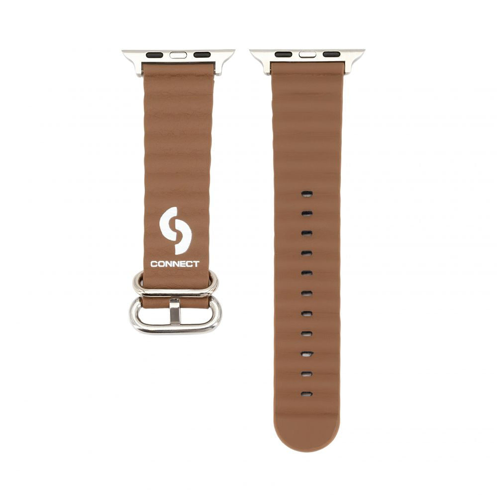 Rihm Connect  Watch 38/40/41mm Marine leather Watch Strap Brown