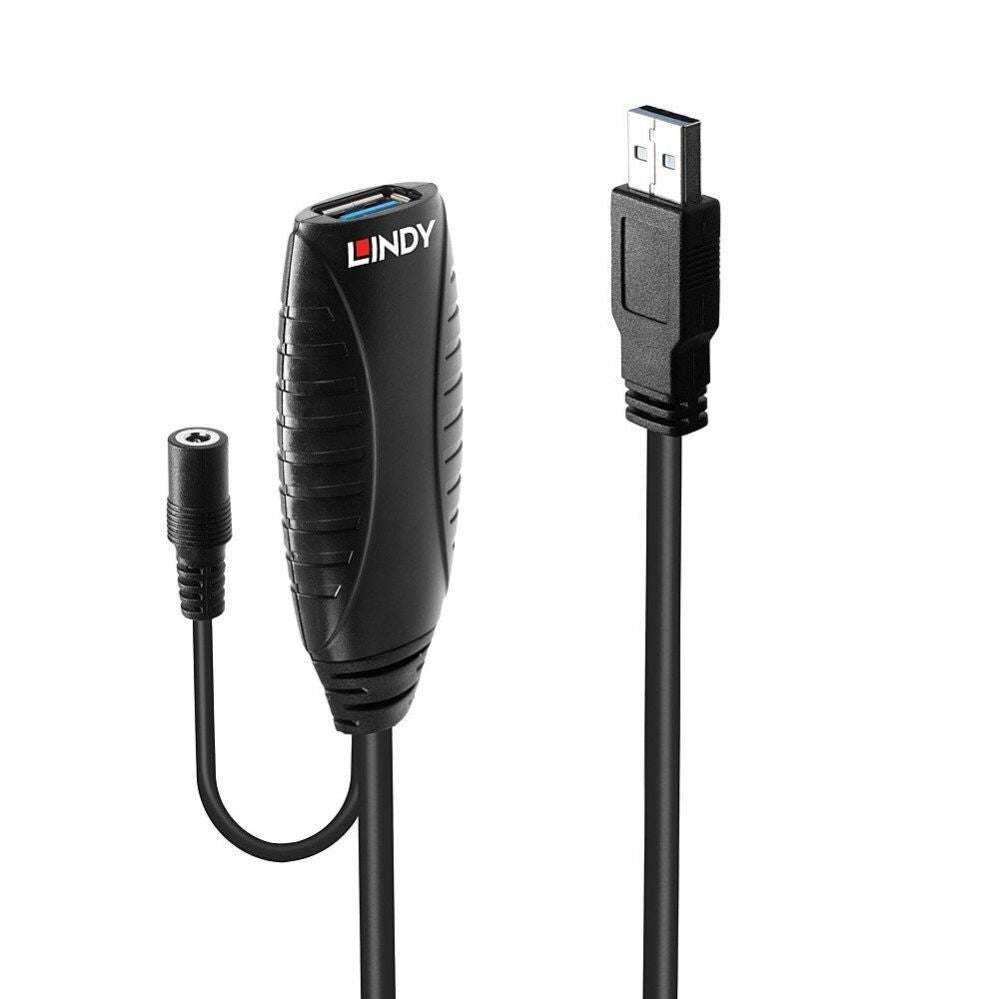 Кабель LINDY  CABLE USB3 ACTIVE EXTENSION/15M 43099