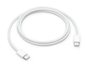 Helikaabel Apple  USB-C Woven Charge Cable 1 m, White, USB-C, USB-C 60w White