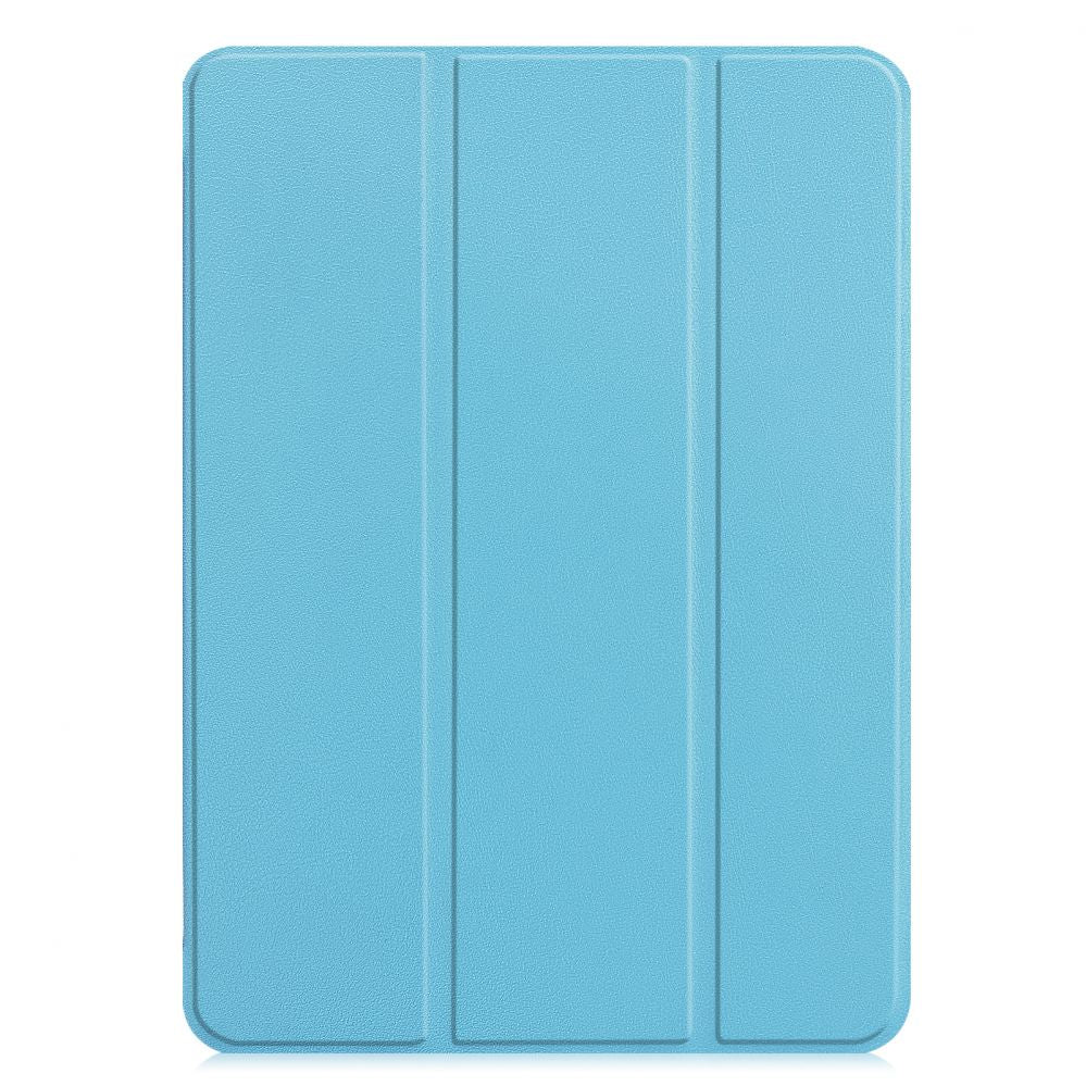 Kaaned iLike  Galaxy Tab S9 FE Plus Tri-Fold Eco-Leather Stand Case Sky Blue