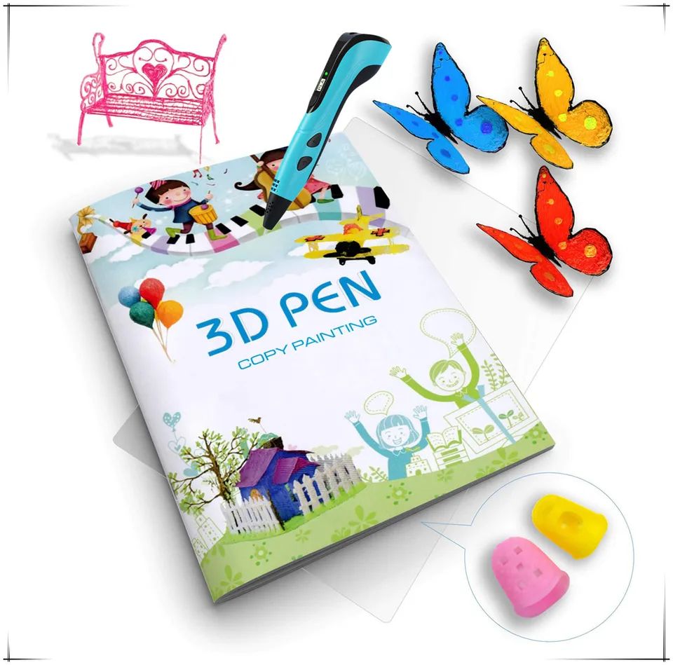 Другой товар iLike  S5 Painting Book for 3D Printing Pen figure creation and learning 22 Patern