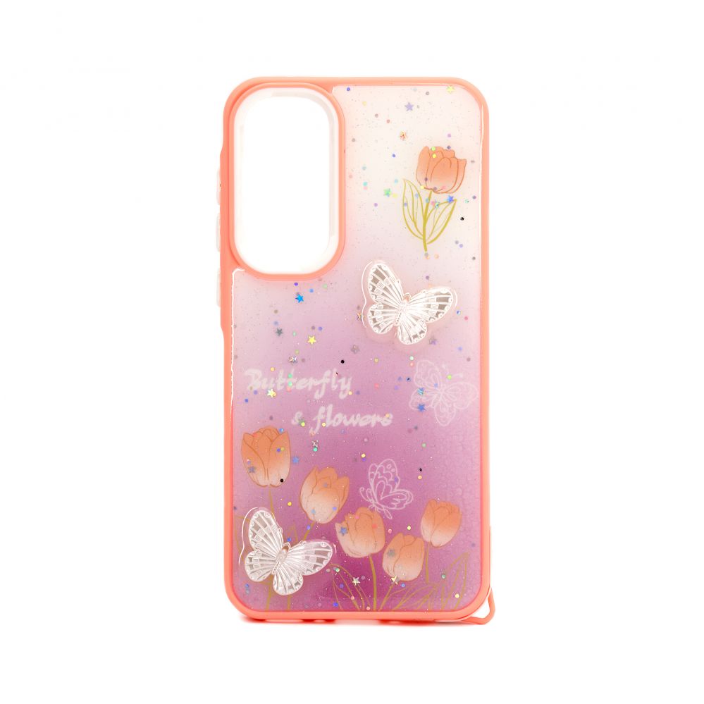 Чехол на заднюю панель iLike Samsung Galaxy A35 EPOXY CARTOON COVER Light Pink