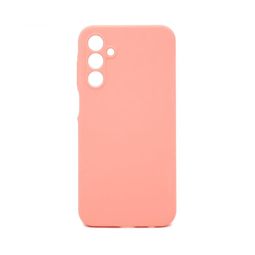 Back panel cover Evelatus Samsung Galaxy A15 Premium Soft Touch Silicone Case Rose pink