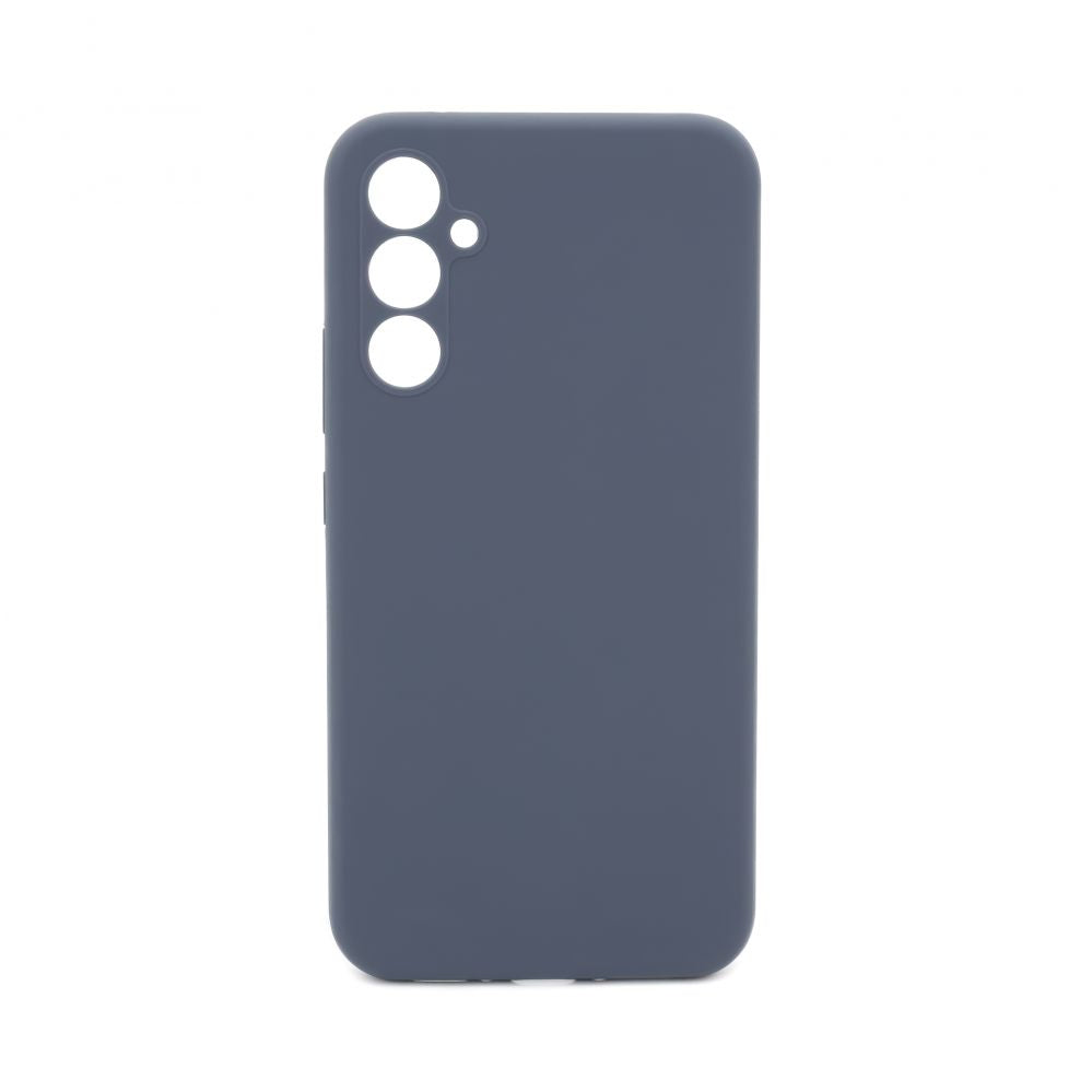 Back panel cover Evelatus Samsung Galaxy A54 Premium Soft Touch Silicone Case Midnight Blue