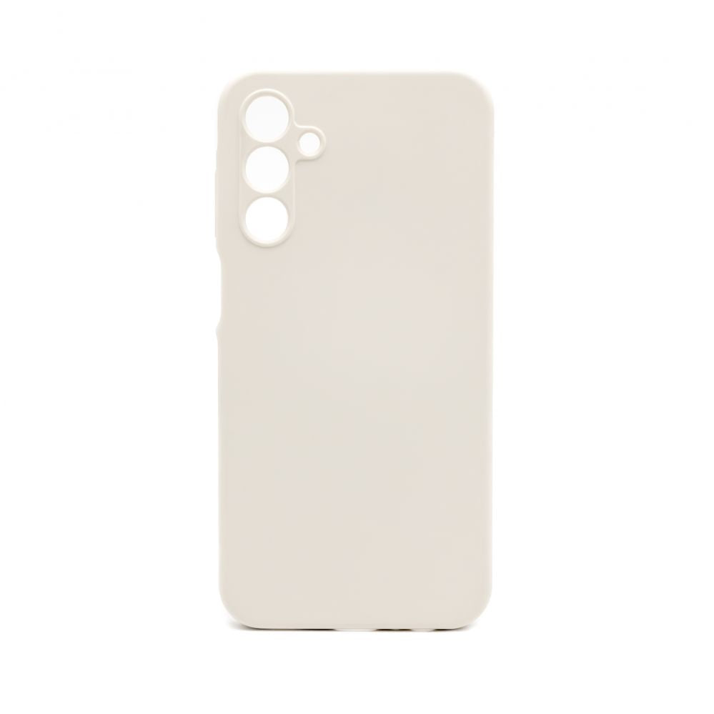 Tagakaaned Connect Samsung Galaxy A15 Premium Quality Soft Touch Silicone Case Antique White
