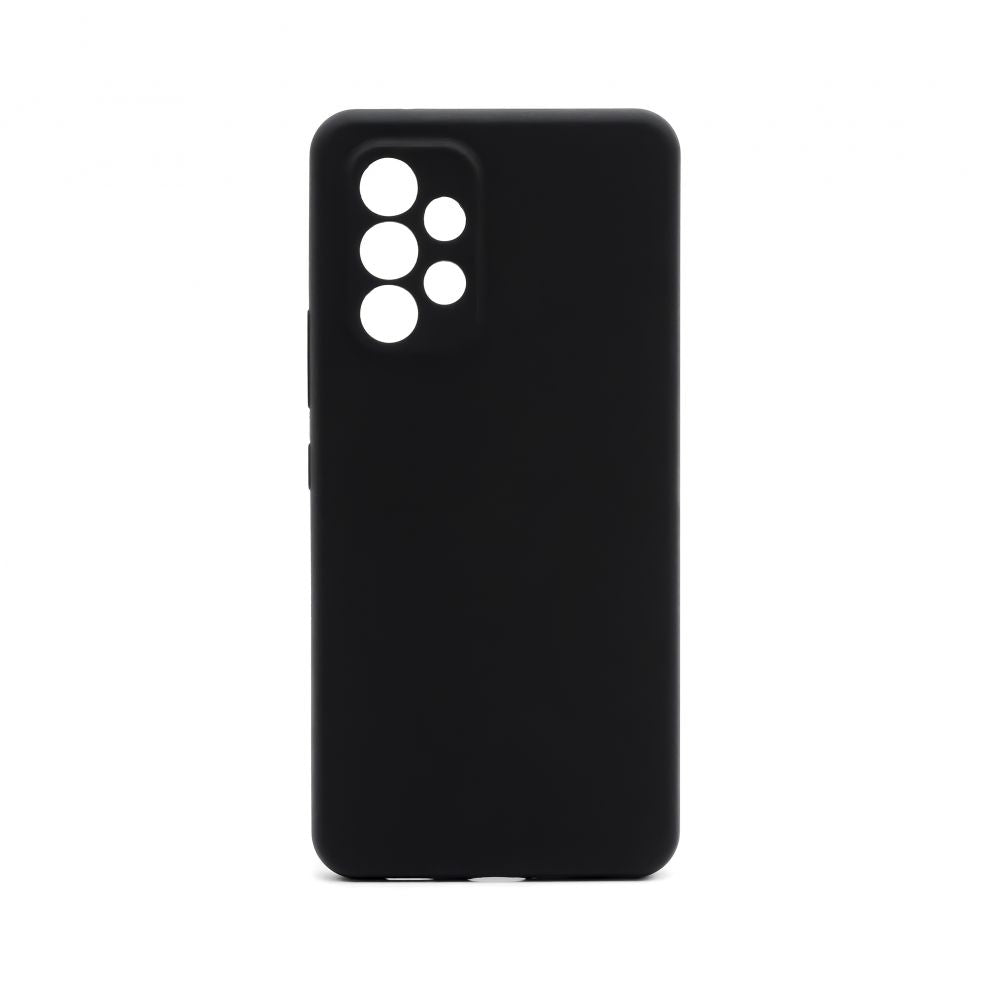 Чехол на заднюю панель Connect Samsung Galaxy A53 Premium Quality Soft Touch Silicone Case Black