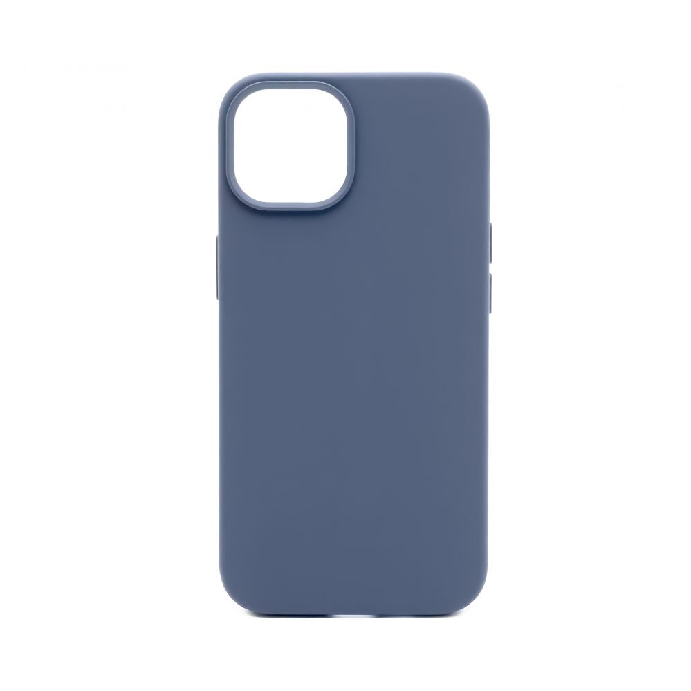 Tagakaaned Connect Apple iPhone 14 Premium Magsafe Soft Touch Silicone Case New Function Midnight Blue