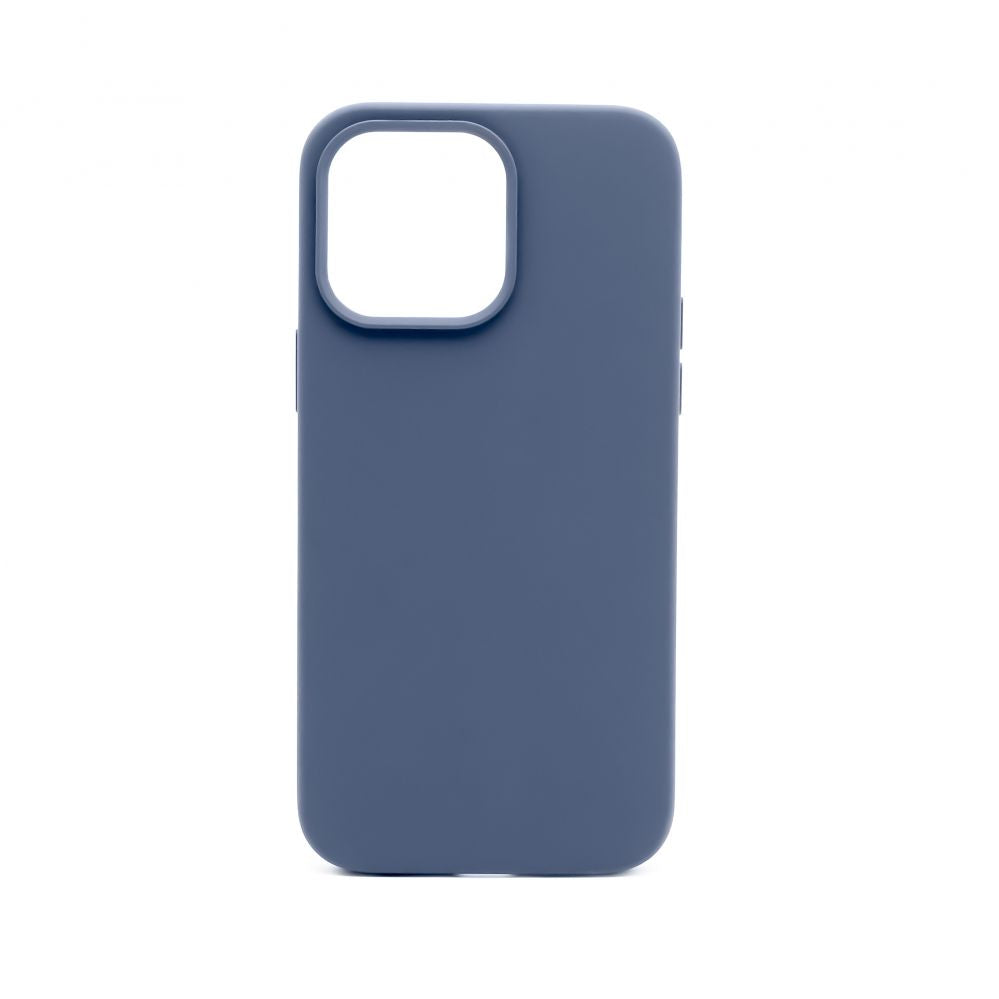 Tagakaaned Connect Apple iPhone 14 Pro Premium Magsafe Soft Touch Silicone Case New Function Midnight Blue
