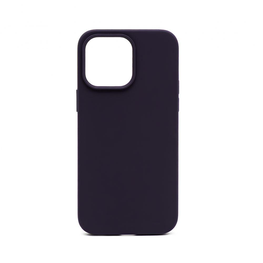Tagakaaned Connect Apple iPhone 14 Pro Max Premium Magsafe Soft Touch Silicone Case New Function Purple