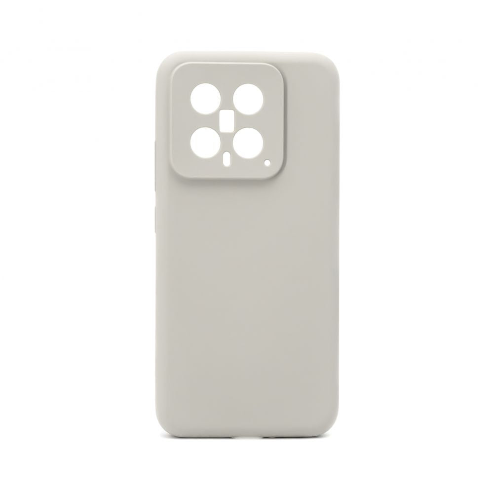 Чехол на заднюю панель Connect Xiaomi 14 Premium Quality Magnetic Soft Touch Silicone Case Grey