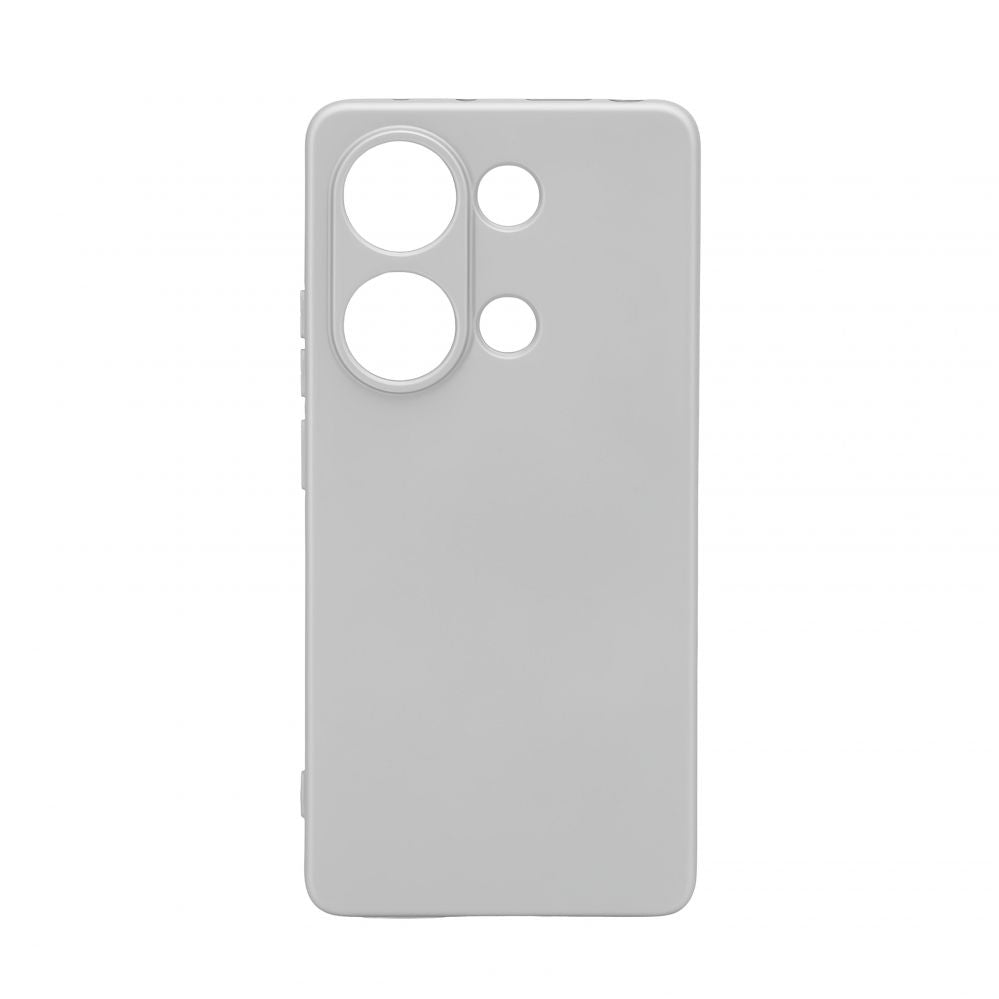 Back panel cover iLike Xiaomi Redmi Note 13 Pro 4G / Poco M6 Pro Nano silicone case Silver