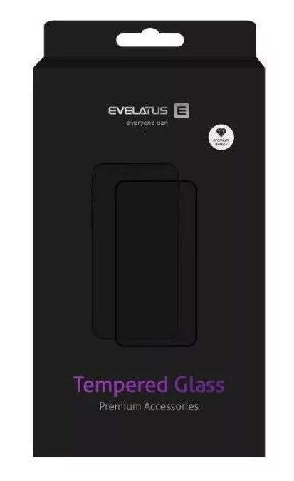 Защитное стекло Evelatus Xiaomi Redmi Note 13 5G 2.5D Full Cover Japan Glue Glass Anti-Static Black