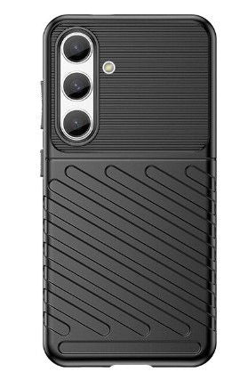 Tagakaaned iLike Samsung Galaxy S24 Thunder Case armored Black