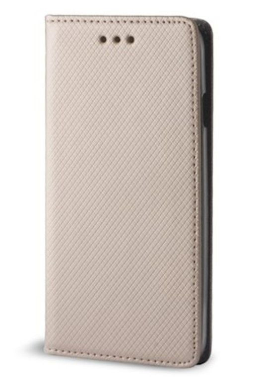 Book case iLike Samsung Galaxy S24 Smart Magnet case Gold