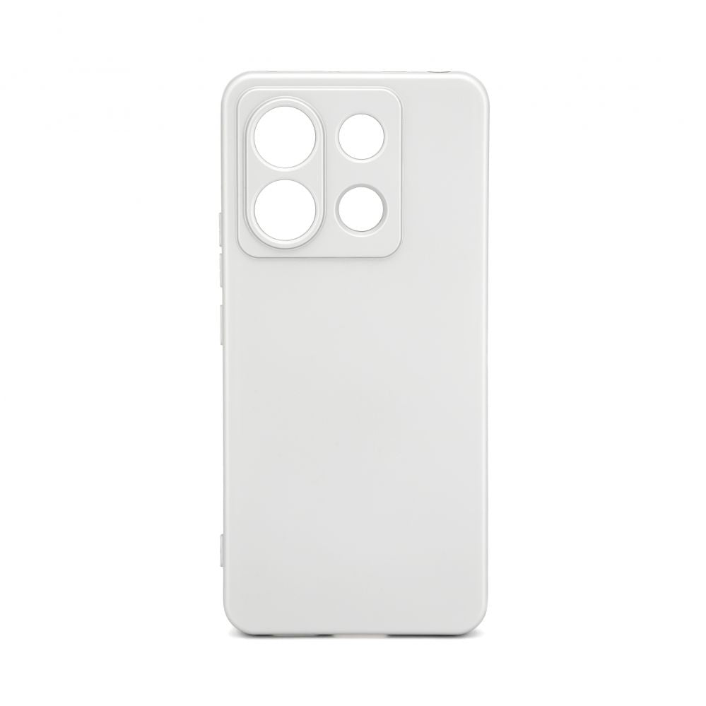 Чехол на заднюю панель iLike Xiaomi Poco X6 Nano silicone case Silver