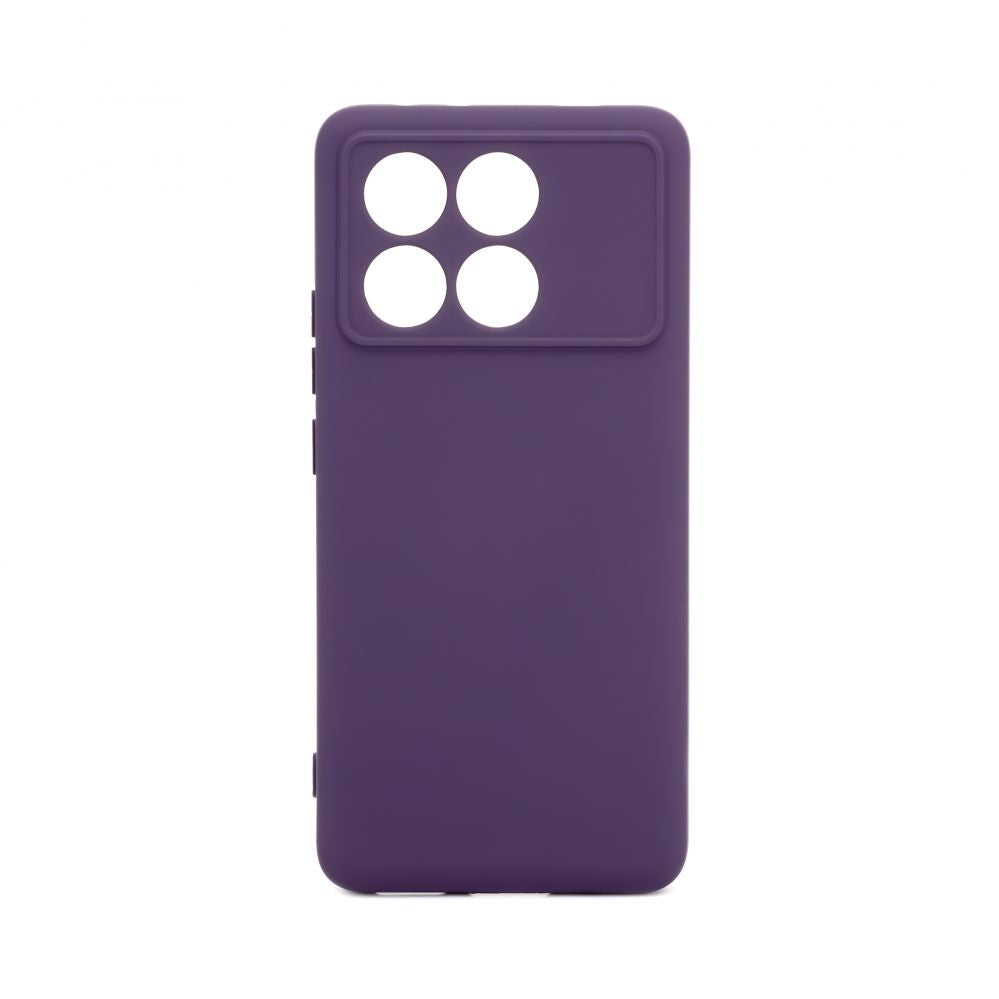 Чехол на заднюю панель iLike Xiaomi Poco X6 Pro Nano silicone case Purple
