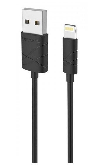 Kaabel USAMS Apple IP6SUSBJG01 Universal Durable U-Gee USB to Lightning Data & Charger Cable 1m Black