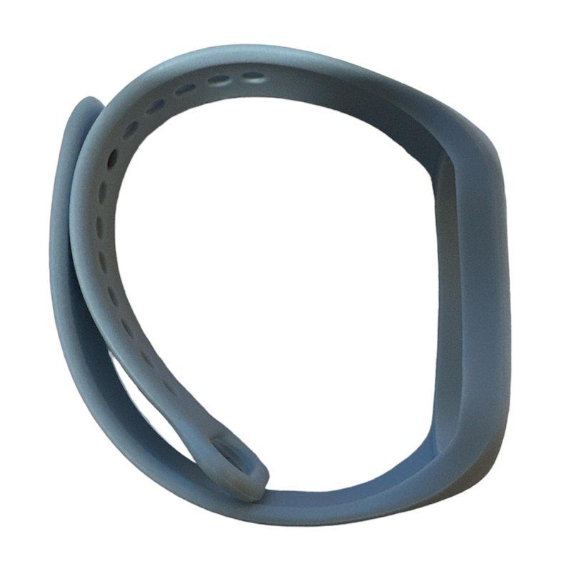 Strap iLike  Silicone Strap Mi Band 5 / 6 / 7  (18x250mm) Light Blue