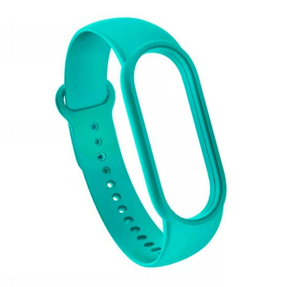 Ремешок iLike  Silicone Strap Mi Band 5 / 6 / 7  (18x250mm) Turquoise