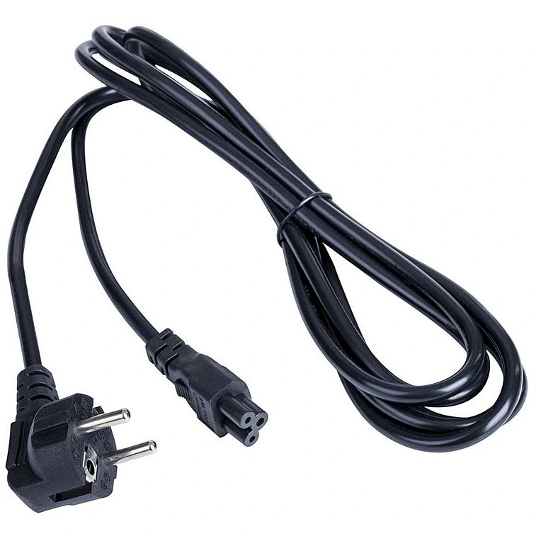 Laadija CP  NB-10A Power Cable Euro 3-Pin C5 IEC 3m Hybrid standard C/E/F CEE 7/7 Black