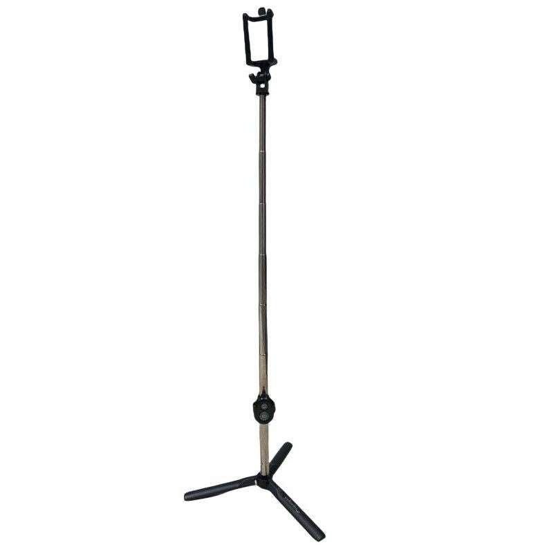 Селфи палка CP  K060T 2in1 Selfie Stick & Video WEB Call Table Tripod with Wireless Shutter Button expand to 60c Black