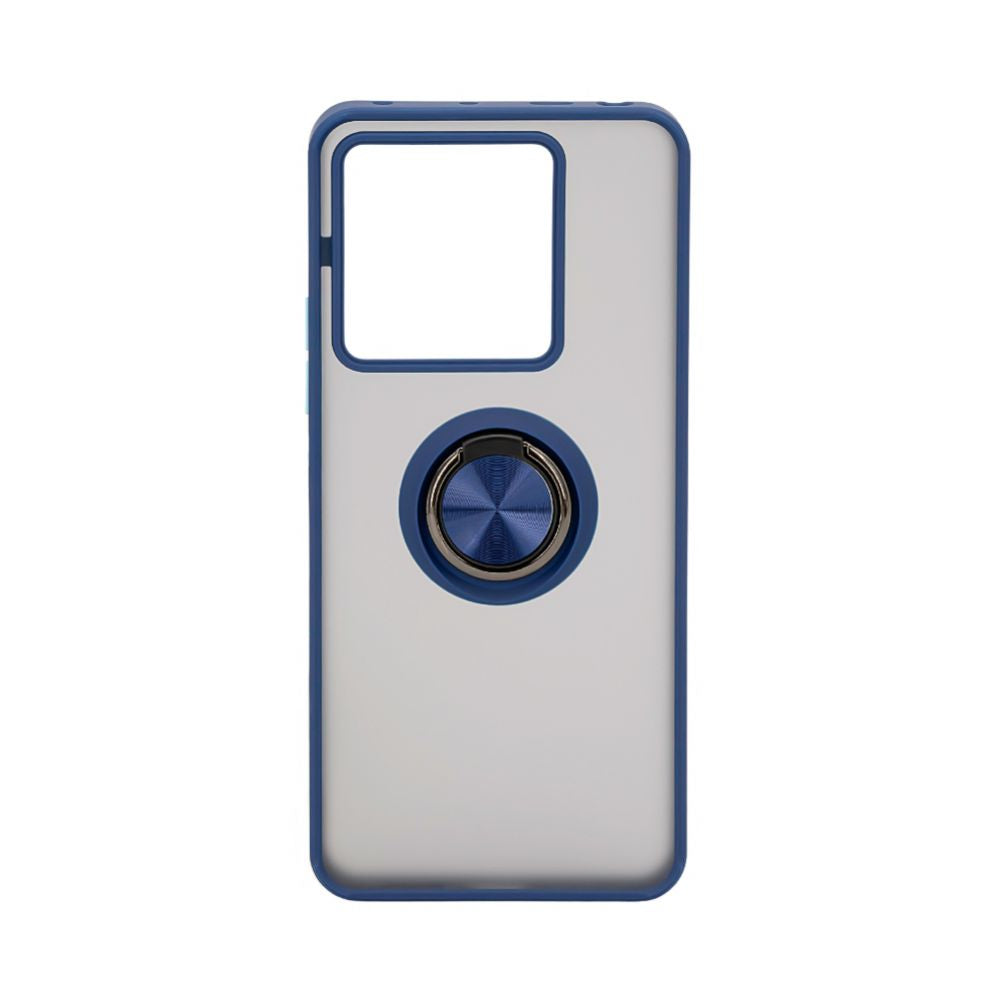Tagakaaned iLike Xiaomi Redmi Note 13 5G Hybrid Case With Ring Dark Blue