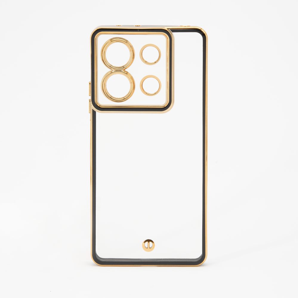 Чехол на заднюю панель iLike Xiaomi Poco X6 Pro TPU+PC With Camera Protective Transparent Black