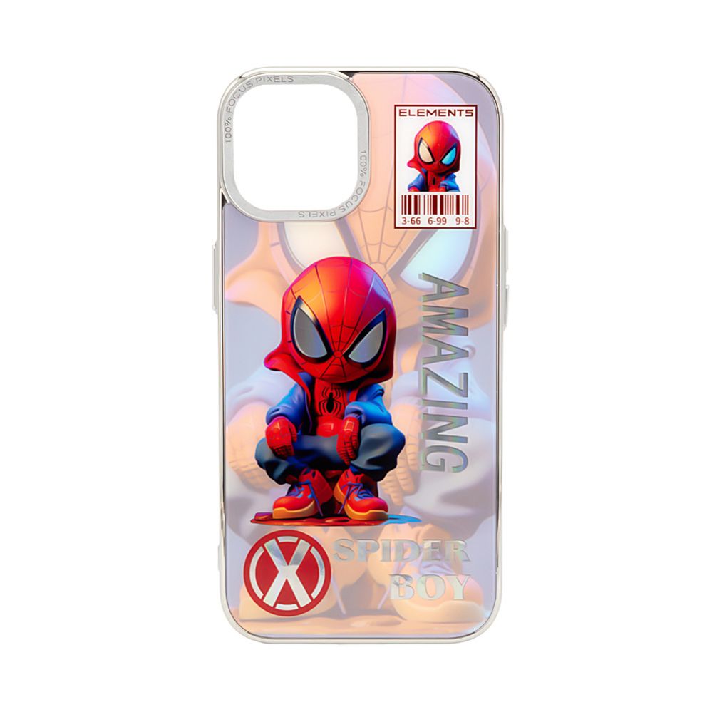 Tagakaaned iLike Apple iPhone 13 PC Silicone Case Spider Boy