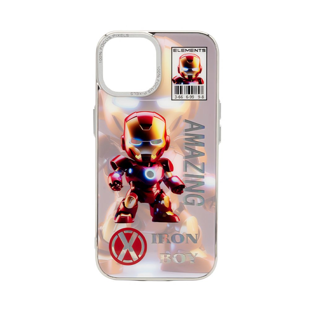 Tagakaaned iLike Apple iPhone 14 PC Silicone Case Iron Boy