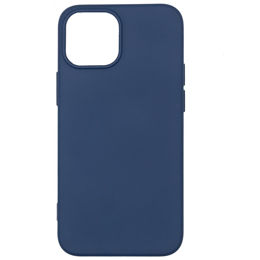 Back panel cover Evelatus Apple iPhone 13 Mini Premium Soft Touch Silicone Case Cobalt Blue
