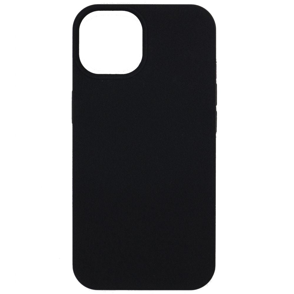 Back panel cover Evelatus Apple iPhone 13 Premium Soft Touch Silicone Case Black