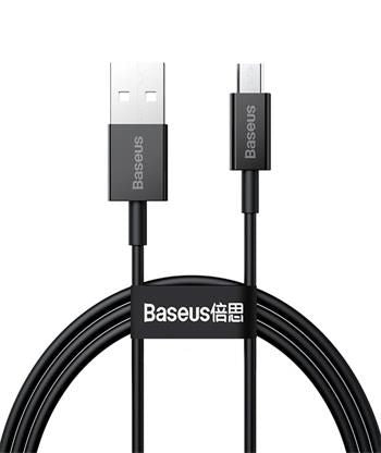 Cable Baseus - Superior Fast Charging Data Cable USB to Micro 1m Black