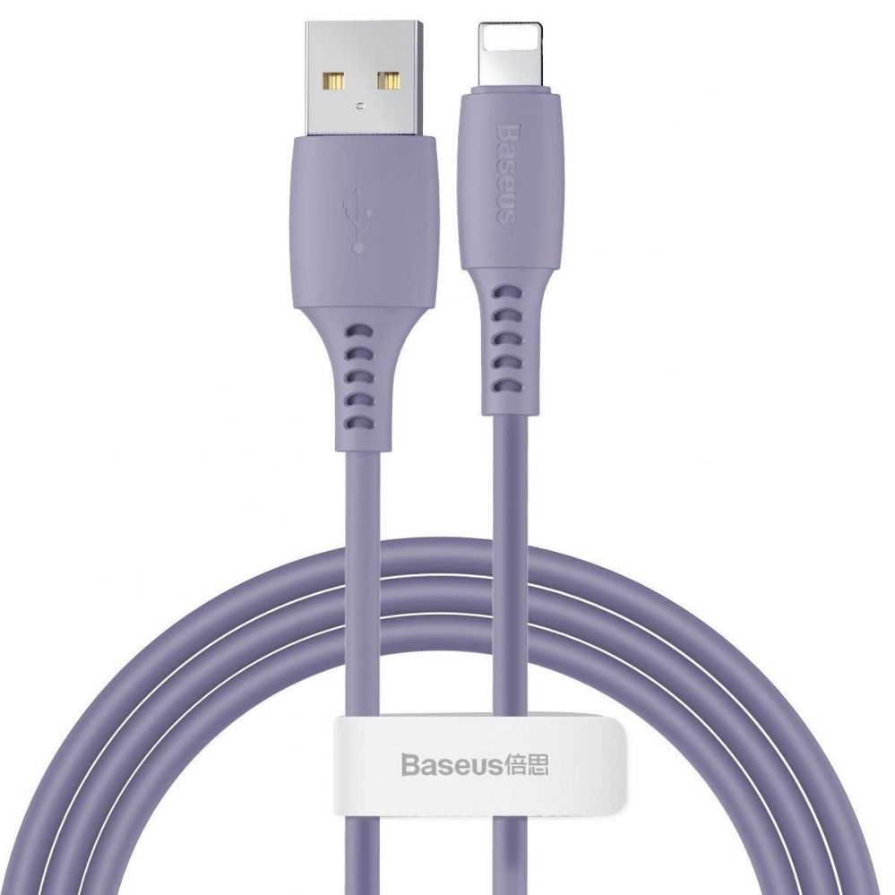 Cable Baseus - Yiven Cable USB to Lightning 2.4A 1.8M Blue Purple