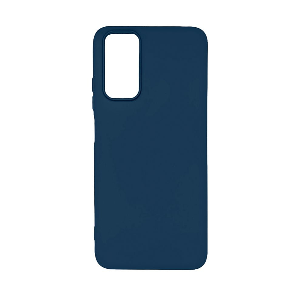 Back panel cover Evelatus Samsung Galaxy A03s Nano Silicone Case Soft Touch TPU Midnight Blue