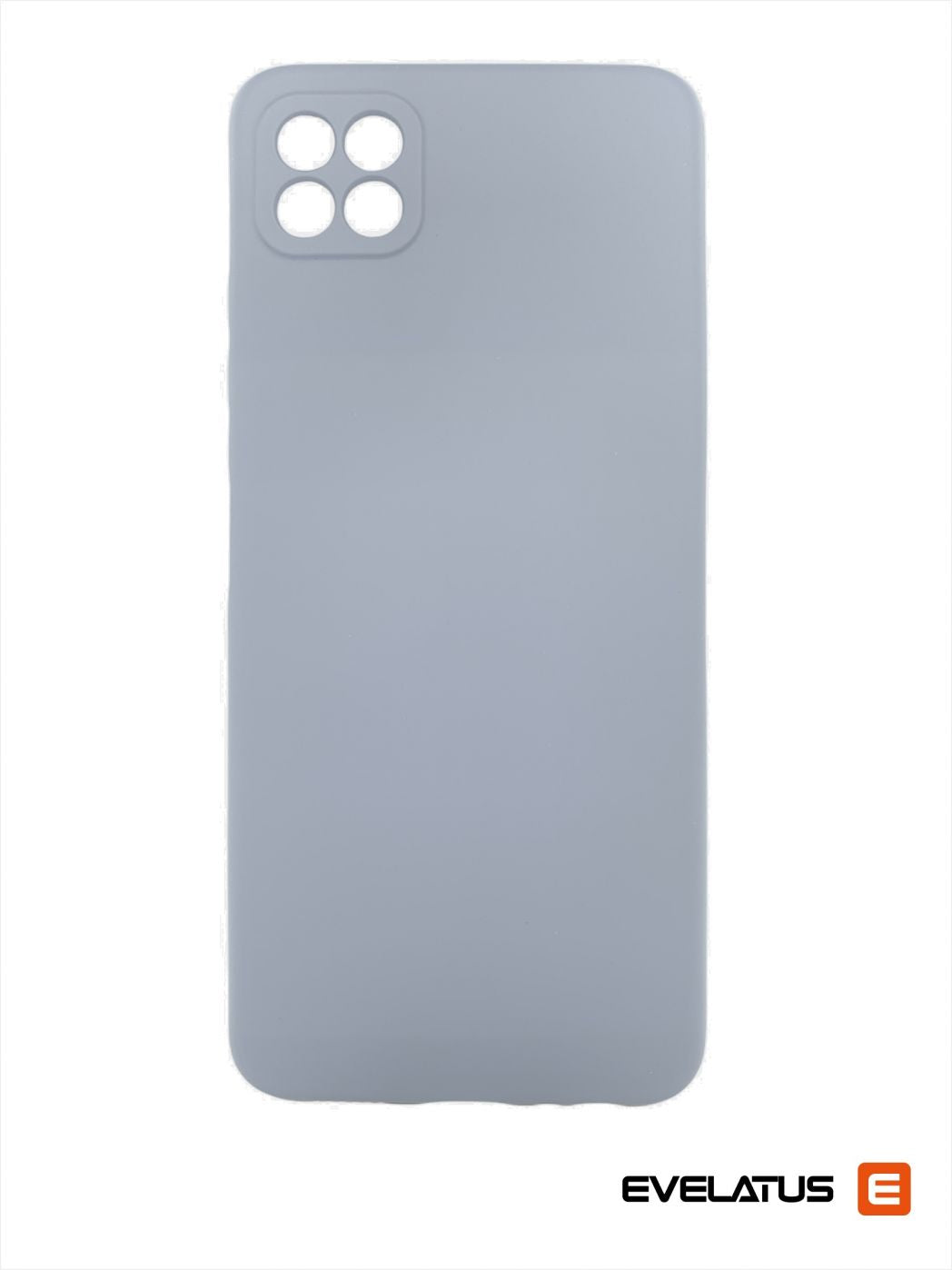 Back panel cover Evelatus Samsung Galaxy A22 5G Premium Soft Touch Silicone Case Grey
