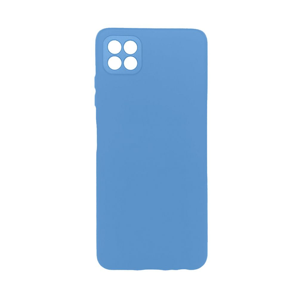 Back panel cover Evelatus Samsung Galaxy A22 5G Nano Silicone Case Soft Touch TPU Navy Blue