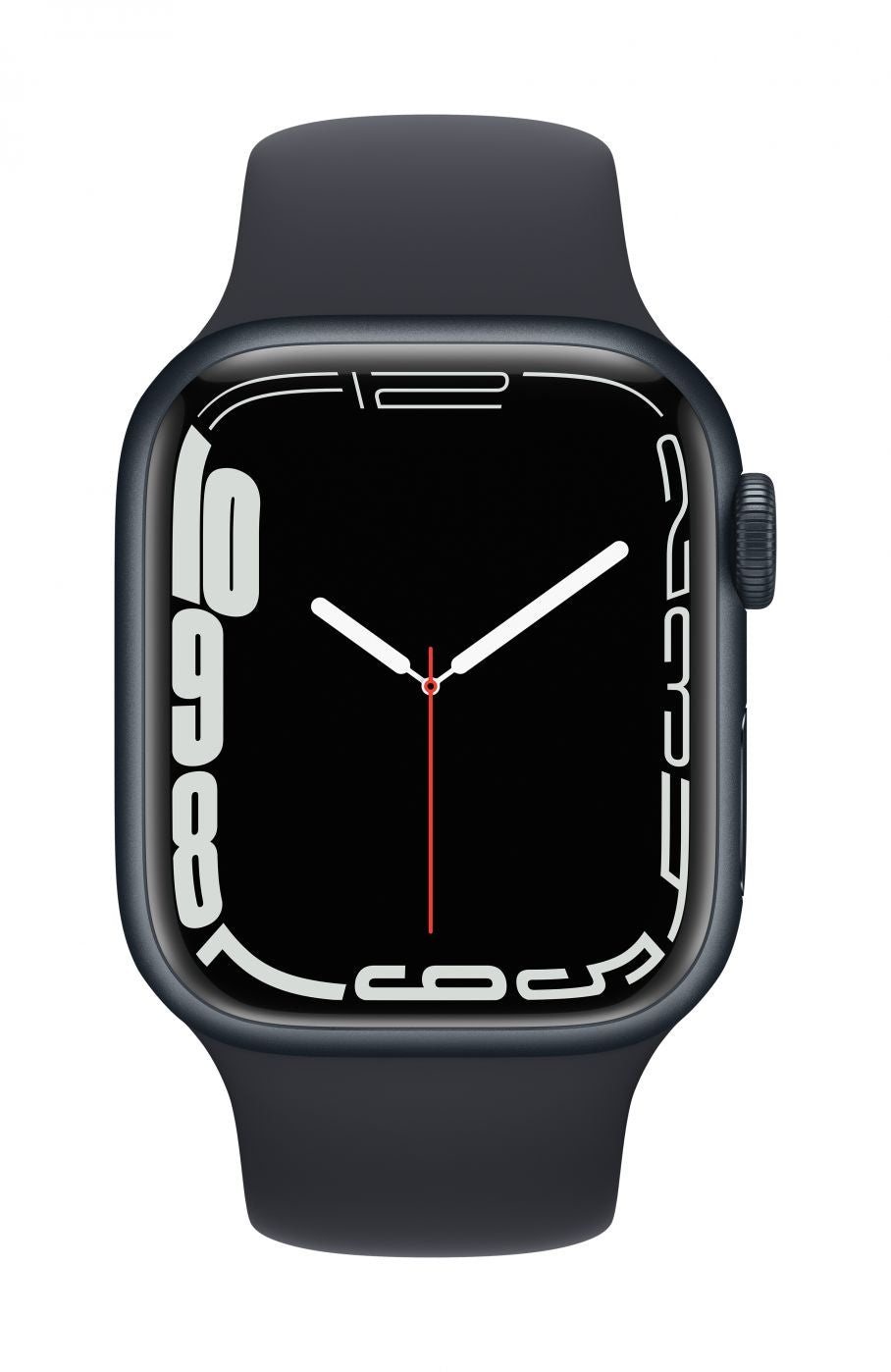 Smart watches Apple  Watch Series 7 GPS, 41mm Midnight Aluminium Case with Sport Band - Regular Midnight