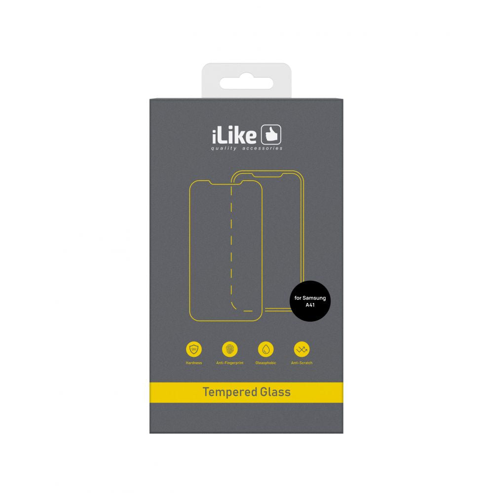 Protective glass iLike Samsung Samsung Galaxy A41 0.33 Flat clear glass HD