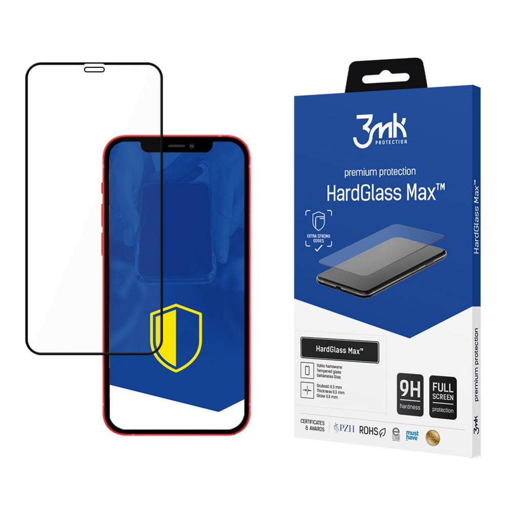 Protective glass 3MK Apple iPhone 12 Pro Max HardGlass Max
